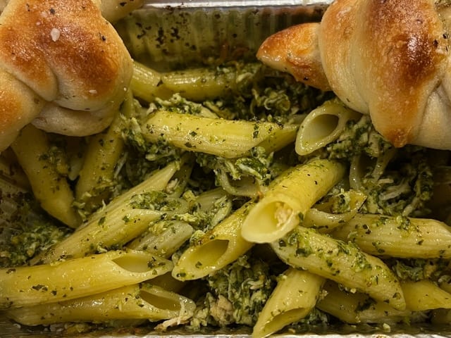 Chicken Pesto.