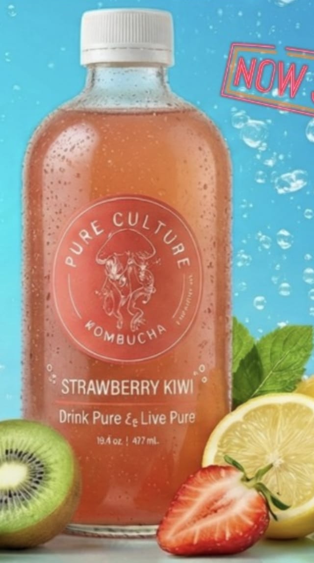 Pure Culture Kombucha.