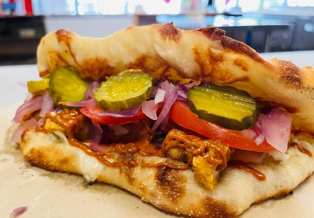 Nashville Spicy Chicken Sandwich.