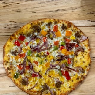 Small Philly Cheesesteak Pizza