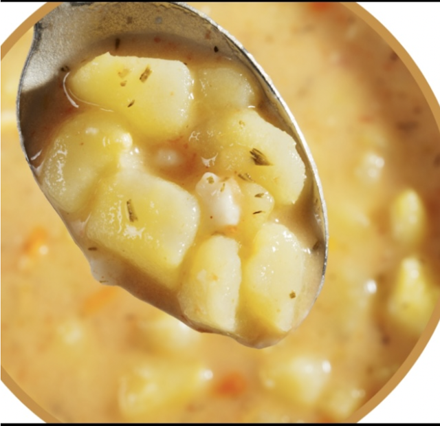 Hearty Potato Soup.