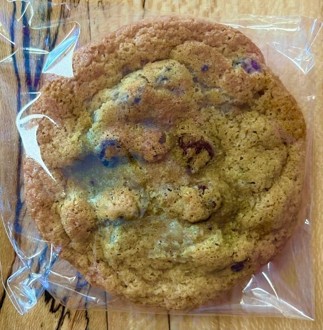 Homemade Chocolate Chip Cookie.