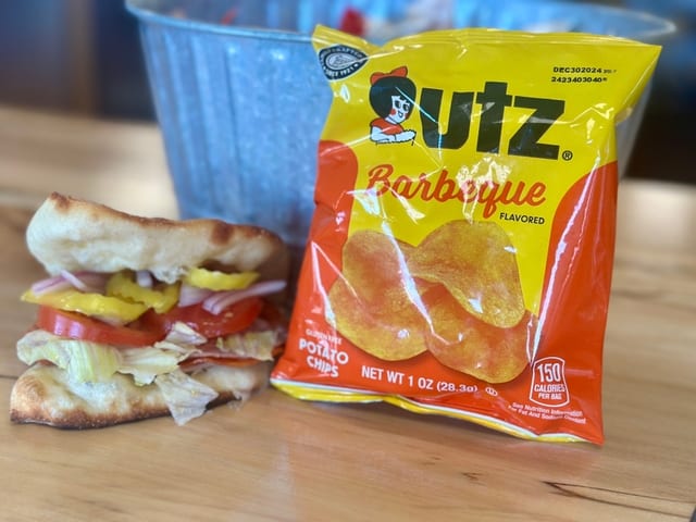 1/2 Sandwich and Chips Combo.