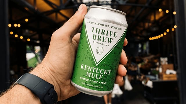 Thrive Kombucha.